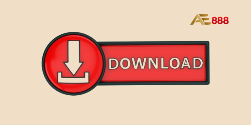 Lỗi không thể tải app AE888 về thiết bị